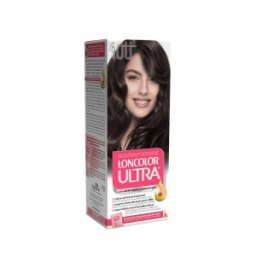 Vopsea de Par Permanenta Loncolor Ultra 4 Castaniu Mediu, 100 ml