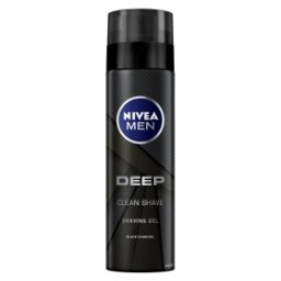 Nivea Gel Ras Deep Black 200 ml