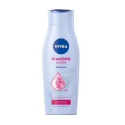 Sampon Nivea Diamond Gloss Care, pentru Par Normal / Lipsit de Vitalitate, 400 ml
