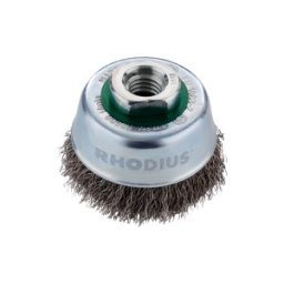 Perie Cupa pentru Inox / Otel / Neferoase, Etbw, 65 X 21 / M 14 X 2.0, Grosime Sarma 0.30, Turatie Max. 12 500