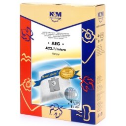 Sac Aspirator AEG Gr 22 / 24 / 25, Sintetic, 4 Saci + 1 Filtru, K&M