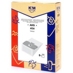 Sac Aspirator AEG Gr. 12, 15, Hartie, 5 Saci + 1 Filtru, K&M
