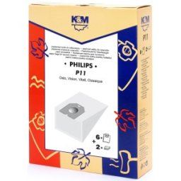 Sac Aspirator Philips Oslo, Vision, Hartie, 6 x Saci + 2 x Filtre, K&M