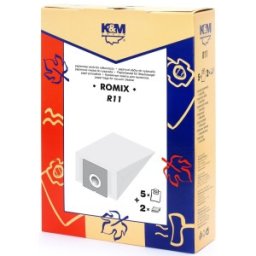 Sac Aspirator Romix Oc 12 Worki, Hartie, 5 x Saci + 2 x Filtre, K&M