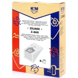 Sac Aspirator Zelmer, Hartie, 5 x Saci, K&M