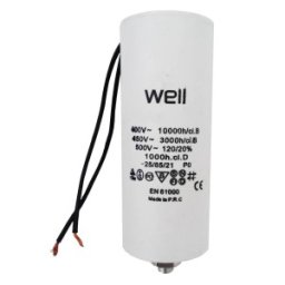 Condensator Pornire Motor 400V 6uf cu Fir, Well