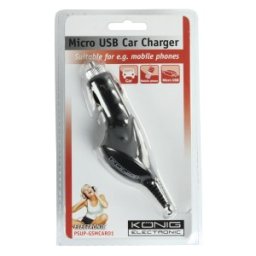 Incarcator Auto MicroUSB 1.0 A Konig