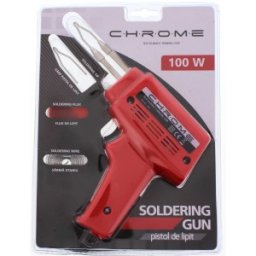 Pistol de Lipit, 100W in Blister, Chrome