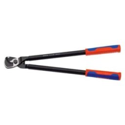 Cleste de Taiat Cabluri de Cupru si Aluminiu, Suprafata Brunata si Manere cu Manson Bicomponent, 500 mm