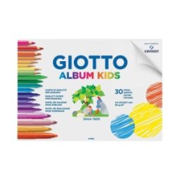 Bloc Desen Album Kids Giotto - 21 x 29.7 cm - 90g/mp