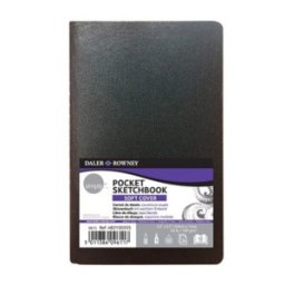 Carnet Schita Coperta Moale Simply Daler Rowney - 9 x 14 cm - 100gr/mp