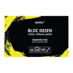 Bloc Desen Atelier, 14.8 x 21 cm, 150 g/mp