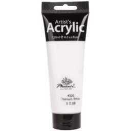 Culoare in Ulei Artist Phoenix, Titanium White, 120 ml