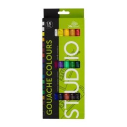 Set Culori Guase Phoenix, 18 Culori x 12 ml