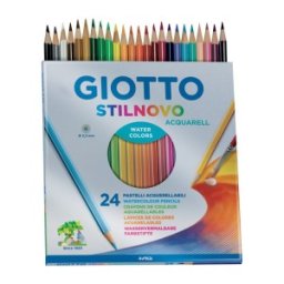Set 24 Creioane Acuarelabile, Stilnovo Giotto