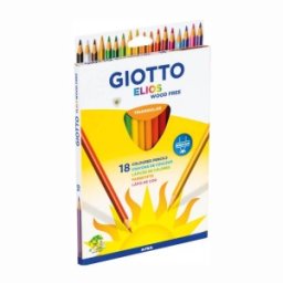 Set 18 Creioane Colorate, Elios Giotto
