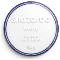 Pictura pe Fata, Snazaroo, Alb, 18 ml