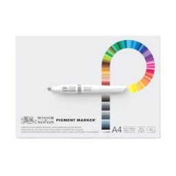 Bloc Hartie Pigment Marker Winsor & Newton, 30 x 42 cm, 75 g/mp
