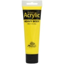 Culoare Acrilica Artists Acrylic Phoenix, Cadmium Yellow Deep Hue, 100 ml