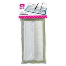 Paleta plastic cu suport pensule CWR