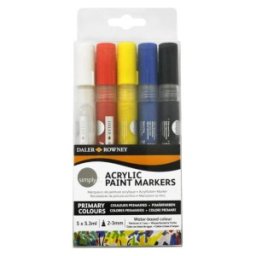 Set 5 Marker Acrilic Simply Daler Rowney