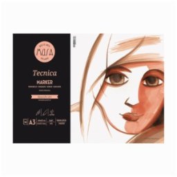 Bloc Desen Marker Tecnica Musa, 29.7 x 42 cm, 50 coli