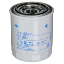 Filtru Ulei P502051, Lungime 100 mm, Diam. Ext. 80 mm, Filet M20 x 1.5, Finetea 37 µ, Donaldson