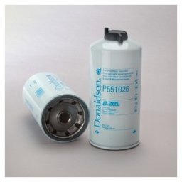 Filtru Combustibil P551026, Lungime 243,6 mm, Diam. Ext. 107,3 mm, Filet 1-14 un, Finetea 10 µ, Donaldson