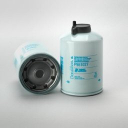 Filtru Combustibil P551027, Lungime 173 mm, Diam. Ext. 107,3 mm, Filet 7/8-14 un, Finetea 4 µ, Donaldson