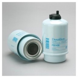 Filtru Combustibil P551430, Lungime 154,3 mm, Diam. Ext. 80 mm, Finetea 35 µ, Donaldson