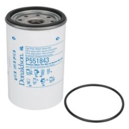 Filtru Combustibil P551843, Lungime 140 mm, Diam. Ext. 93 mm, Filet 1-14 un, Finetea 30 µ, Donaldson