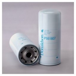 Filtru Ulei P551807, Lungime 262 mm, Diam. Ext. 108 mm, Filet 1 1/8-16 un, Finetea 21 µ, Donaldson