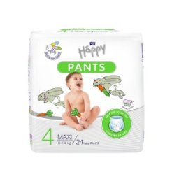 Scutece Happy Pants Nr.4 Maxi, 24 Bucati