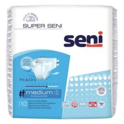 Scutece Adulti Seni Super, M, 10 Bucati