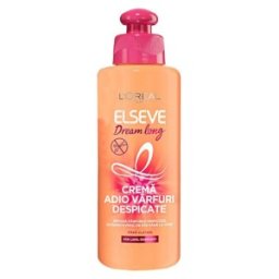 Crema de Par L'Oreal Paris Elseve Dream Long Adio Varfuri Despicate pentru Par Lung, Deteriorat, 200 ml