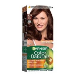 Vopsea de Par Permanenta cu Amoniac Garnier Color Naturals 5.25 Saten Mahon Deschis, 110 ml