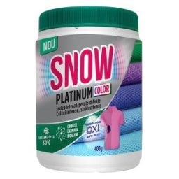 Pudra pentru Indepartarea Petelor Snow Platinum Color 400 g