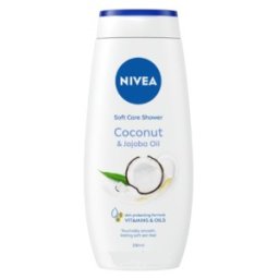 Gel de Dus Nivea Coconut & Jojoba Oil, 750 ml