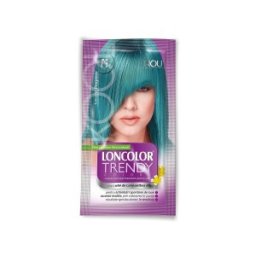 Vopsea de Par Semi-permanenta fara Amoniac Loncolor Trendy Colors T9 Turcoaz Progresiv, 50 ml