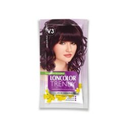 Vopsea de Par Semi-Permanenta fara Amoniac Loncolor Trendy Colors V3 Rock Violin, 50 ml