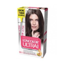 Vopsea de Par Permanenta Loncolor Ultra Max 4.11 Ciocolata, 200 ml