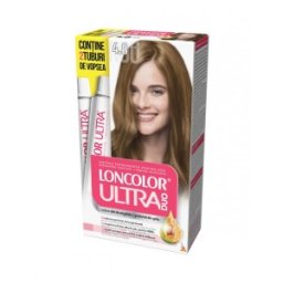 Vopsea de Par Permanenta Loncolor Ultra Max 4.8 Aluna, 200 ml