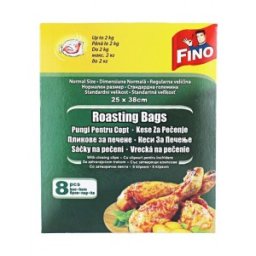 Pungi pentru Copt Fino, 8 Bucati, 25 x 38 cm