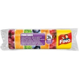 Pungi Alimentare Fino 3 l, Rola, 24.5 x 36.5 cm, 250 Bucati