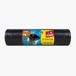 Saci Menajeri Fino Power LDPE, 240 l, 8 Bucati