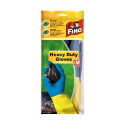 Manusi Fino, Rezistente, Latex Natural, Captuseala Bumbac, M