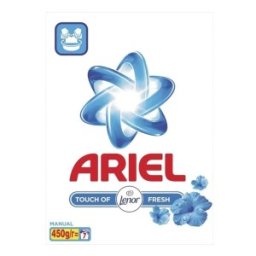 Detergent Manual Pudra Ariel Lenor Fresh, 450 g, 7 Spalari