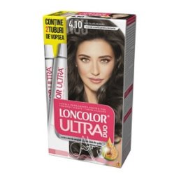 Vopsea de Par Permanenta Loncolor Ultra Max 4.10 Ciocolata Neagra, 200 ml