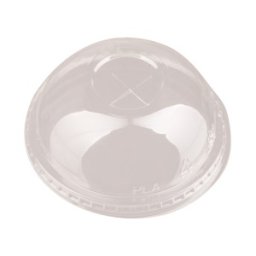 Capace Biodegradabile, Compostabile, PLA Cupola, Gaura X, Transparente, 76 mm, 50 buc