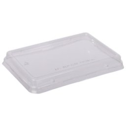 Capace rPET Caserola, 850 ml, Transparente, 125 Bucati